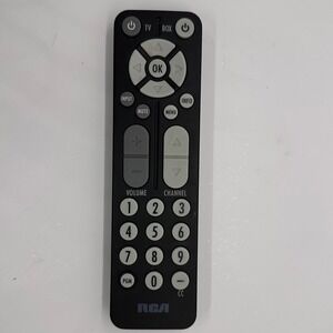 RCA  XY2300 TV/BOX Remote Control Universal Replacement Buttons Tested 6.75"‎